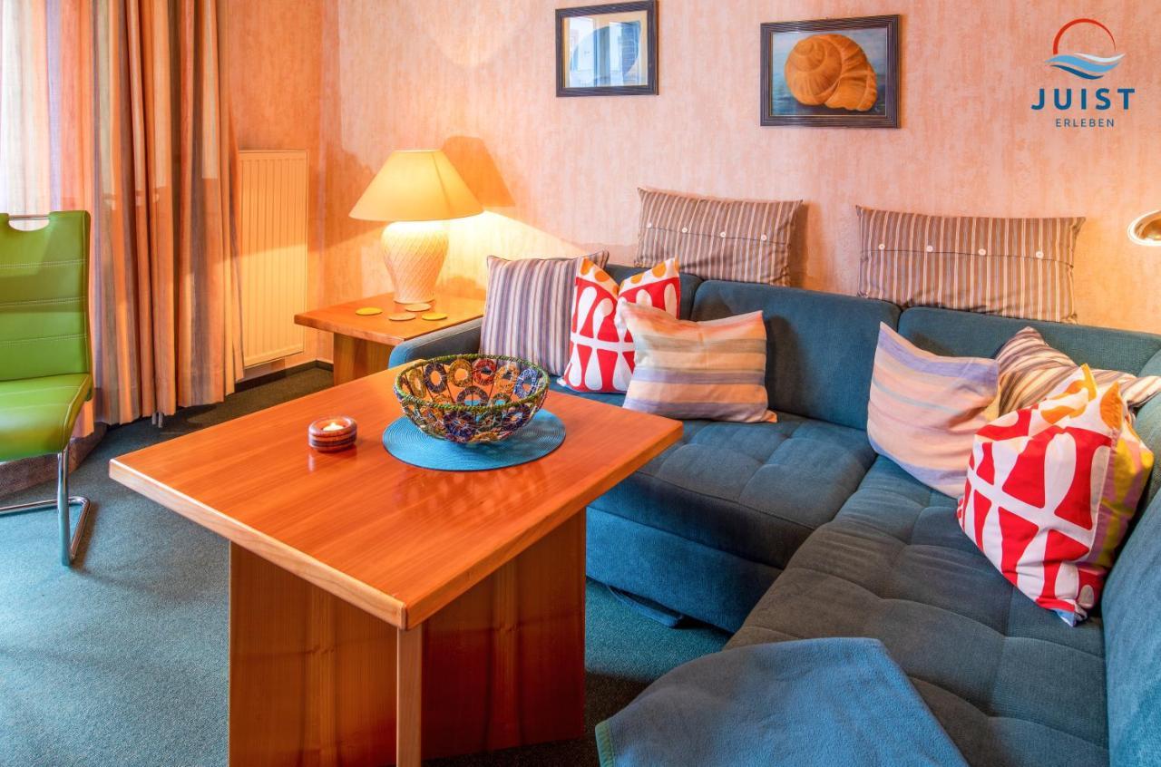 Haus Petra 132 - Ferienwohnung 2 Juist Eksteriør bilde